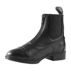 Botas jodhpur com fecho de correr Horze Wexford infantil Castanho