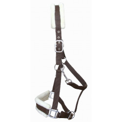 Cabresto de carneiro T de T sintético Marrom / natural Castanho