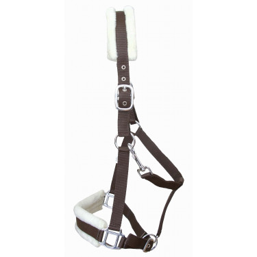 Cabresto de carneiro T de T sintético Marrom / natural Castanho