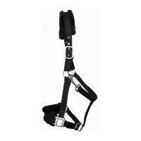 Cabresto de carneiro T de T sintético Preto / preto