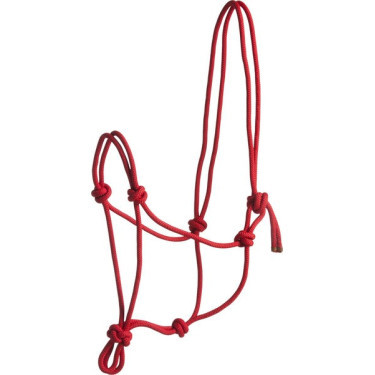 Cabeçada de corda first Vermelho Cabeçada de corda first Vermelho