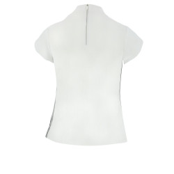 Polo Equithème Ocala de mangas curtas Branco