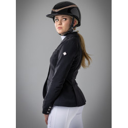 Casaco de competição LeMieux Dynamique Preto Casaco de competição LeMieux Dynamique Preto