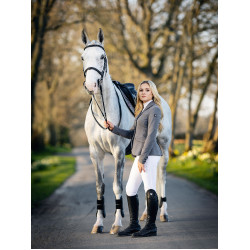 Casaco de competição LeMieux Dynamique Grafite Cinzento