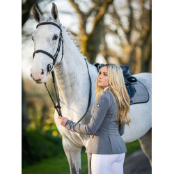 Casaco de competição LeMieux Dynamique Grafite Cinzento