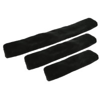 Capa de alça Equithème Teddy Preto Capa de alça Equithème Teddy Preto