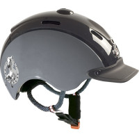 Capacete Casco Nori Preto / unicórnio