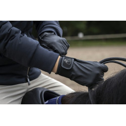 Luvas de competição Pro Series Piaffer Preto