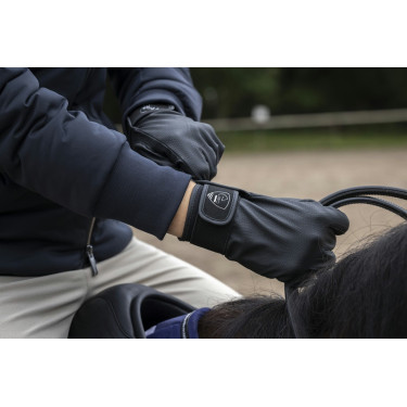 Luvas de competição Pro Series Piaffer Preto