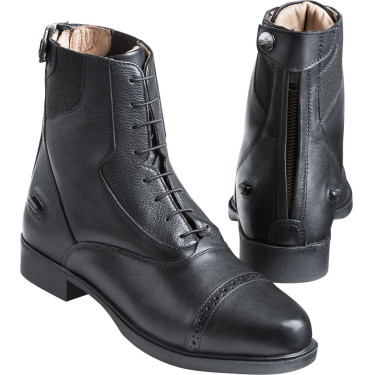 Botas Equithème Confort extrême com atacadores Preto