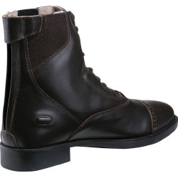 Botas Equithème Confort extrême com atacadores Preto Botas Equithème Confort extrême com atacadores Preto