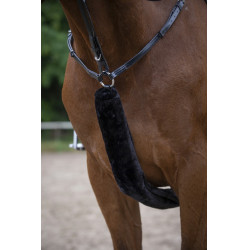 Capa de peitoral Equithème Teddy Preto