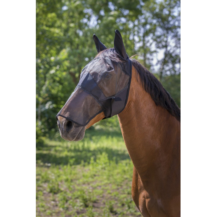 Máscara anti-moscas Equithème Confort Máscara anti-moscas Equithème Confort