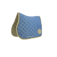 Almofada de sela Equithème Denim Azul céu