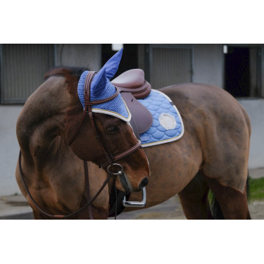 Boné anti-moscas Equithème Denim Boné anti-moscas Equithème Denim