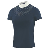 Polo Equithème London de mangas curtas Azul-marinho