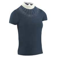 Polo Equithème London de mangas curtas Branco