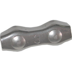 Fixador de fio Ø 3 mm Lacmé por 5 Fixador de fio Ø 3 mm Lacmé por 5