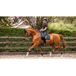 Tapis de dressage LeMieux softshell antiderrapante Preto Tapis de dressage LeMieux softshell antiderrapante Preto