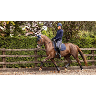 Tapis de dressage LeMieux softshell antiderrapante Azul-marinho