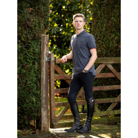Polo Elite Zip LeMieux heren Preto Polo Elite Zip LeMieux heren Preto