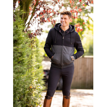 Casaco com capuz e zíper LeMieux Elite masculino Casaco com capuz e zíper LeMieux Elite masculino