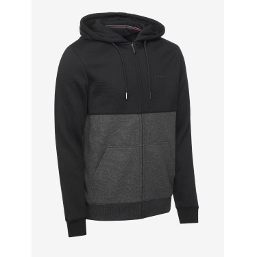 Casaco com capuz e zíper LeMieux Elite masculino Casaco com capuz e zíper LeMieux Elite masculino