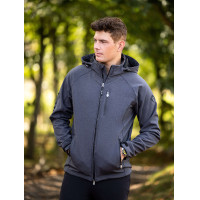 Casaco softshell Elite LeMieux masculino Antracite Cinzento Casaco softshell Elite LeMieux masculino Antracite Cinzento