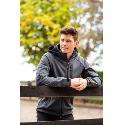 Casaco softshell Elite LeMieux masculino Antracite Cinzento