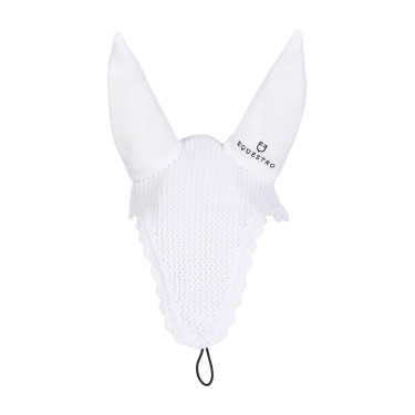 Touca anti-moscas longa Equestro Branco