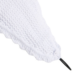 Touca anti-moscas longa Equestro Branco