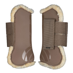 Guétras de carneiro Horze Windsor Castanho claro
