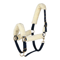 Cabresto com lã Horze Lincoln Vestido azul / branco quebrado