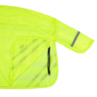 Capa de malha refletora Horze Amarelo Capa de malha refletora Horze Amarelo