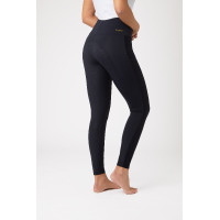 Legging Horze Mathilde com fundo de silicone feminino Azul-marinho escuro Legging Horze Mathilde com fundo de silicone feminino Azul-marinho escuro
