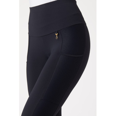 Legging Horze Mathilde com fundo de silicone feminino Legging Horze Mathilde com fundo de silicone feminino