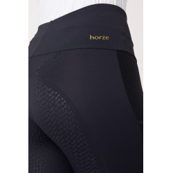 Legging Horze Mathilde com fundo de silicone feminino Azul-marinho escuro Legging Horze Mathilde com fundo de silicone feminino Azul-marinho escuro