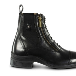 Botas de couro Horze Jodhpur Highgate Paddock feminino Botas de couro Horze Jodhpur Highgate Paddock feminino