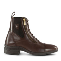 Botas de couro Horze Jodhpur Highgate Paddock feminino Preto