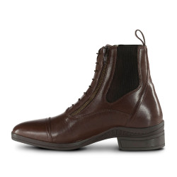 Botas de couro Horze Jodhpur Highgate Paddock feminino Castanho