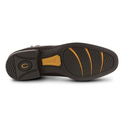 Botas de couro Horze Jodhpur Highgate Paddock feminino Castanho