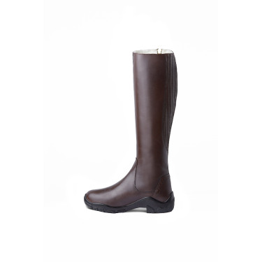 Botas forradas de couro Horze Aspen feminino Botas forradas de couro Horze Aspen feminino
