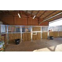 FACADE DE BOXE OUVRANTE BARREAUDEE / COL DE CYGNE PIN DOUGLAS FACADE DE BOXE OUVRANTE BARREAUDEE / COL DE CYGNE PIN DOUGLAS