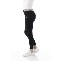 Calça Equitheme Lor com fundo de silicone Preto