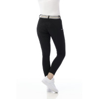 Calça Equitheme Lor com fundo de silicone Preto Calça Equitheme Lor com fundo de silicone Preto