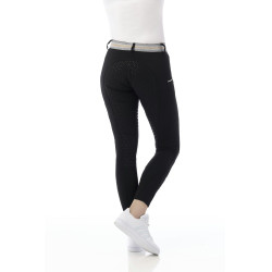Calça Equitheme Lor com fundo de silicone Preto