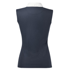 Polo Equithème Mesh Cores SM Marinho / azul / branco