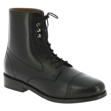 Botas Equithème Deauville com atacadores Preto