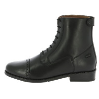 Botas Equithème Deauville com atacadores e fecho éclair Preto Botas Equithème Deauville com atacadores e fecho éclair Preto