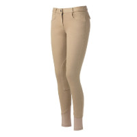 Calça Equithème Pro Toupeira / branco Castanho Calça Equithème Pro Toupeira / branco Castanho